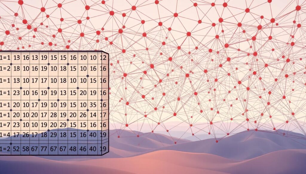 Applications of Matrices in Network Theory