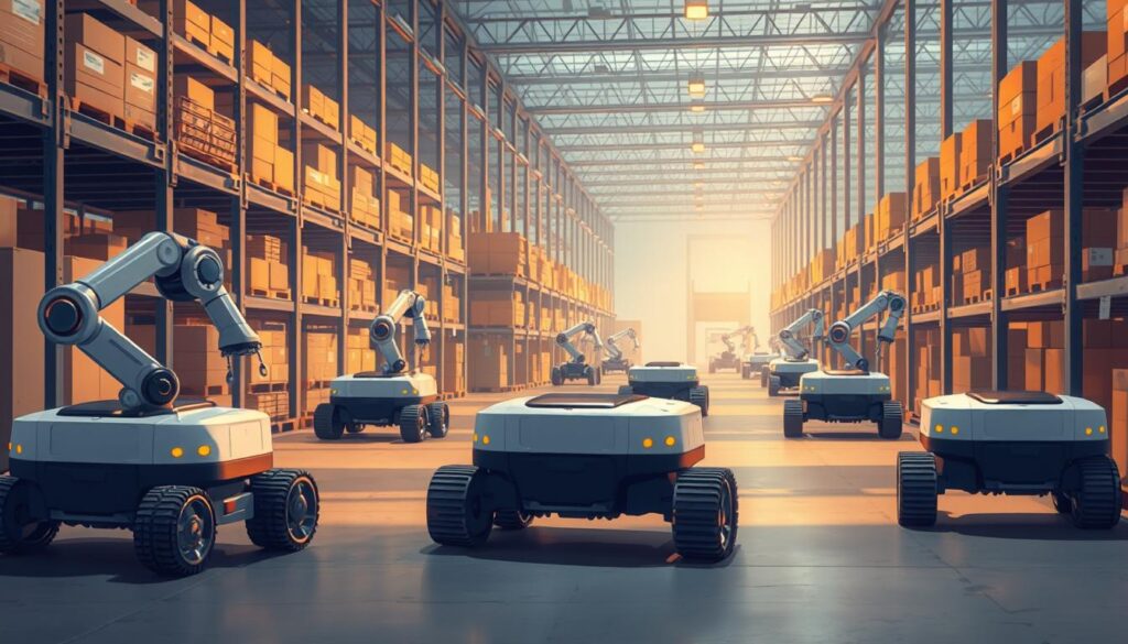 AI Use Case – Autonomous Mobile Robots in Warehouses