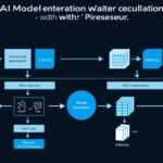 AI model generation workflow showing training and inference processes on a GPU for best AI performance
