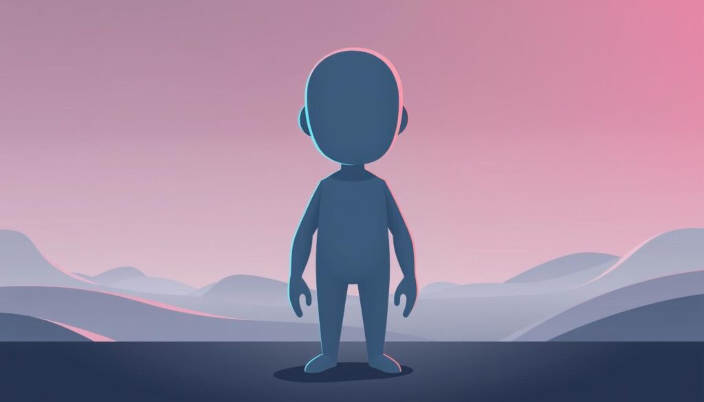 A faceless figure standing in the center of the frame, surrounded by a minimalist, futuristic TikTok-inspired environment. The figure is composed of a smooth, seamless surface, devoid of any distinct facial features or expressions. Soft, directional lighting illuminates the form, casting subtle shadows that accentuate its abstract, almost robotic nature. The background is a muted, gradient-based landscape, with subtle geometric patterns and shapes that evoke the digital, algorithmic nature of the TikTok platform. The overall mood is one of sleek, high-tech simplicity, reflecting the efficiency and scalability of a faceless video workflow. A faceless figure standing in the center of the frame, surrounded by a minimalist, futuristic TikTok-inspired environment. The figure is composed of a smooth, seamless surface, devoid of any distinct facial features or expressions. Soft, directional lighting illuminates the form, casting subtle shadows that accentuate its abstract, almost robotic nature. The background is a muted, gradient-based landscape, with subtle geometric patterns and shapes that evoke the digital, algorithmic nature of the TikTok platform. The overall mood is one of sleek, high-tech simplicity, reflecting the efficiency and scalability of a faceless video workflow.