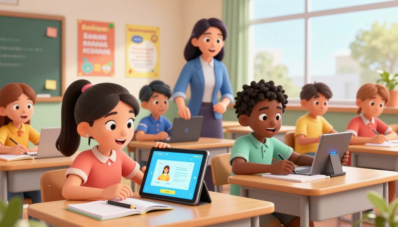 Bilingual Learning with AI