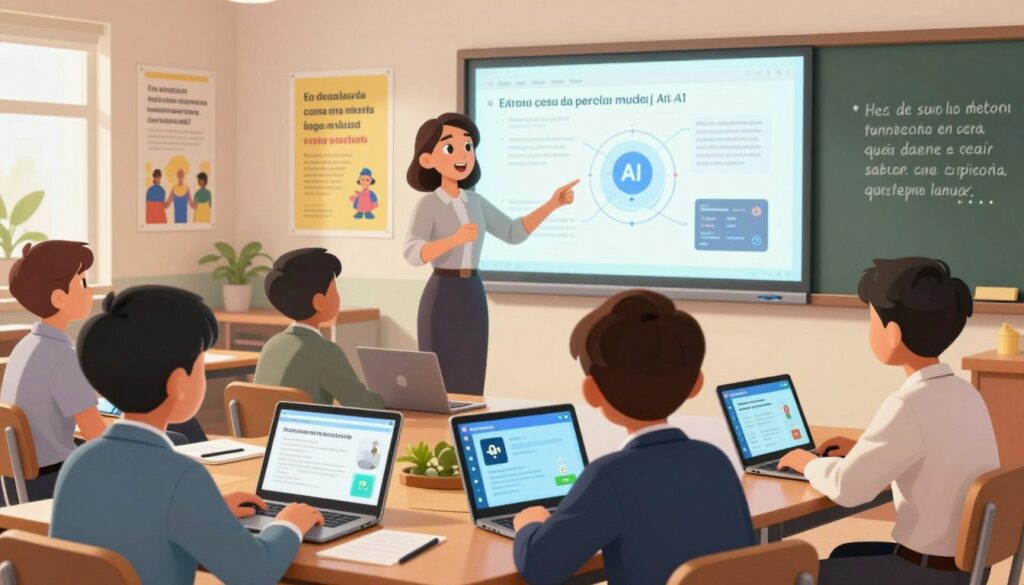 Bilingual Learning with AI