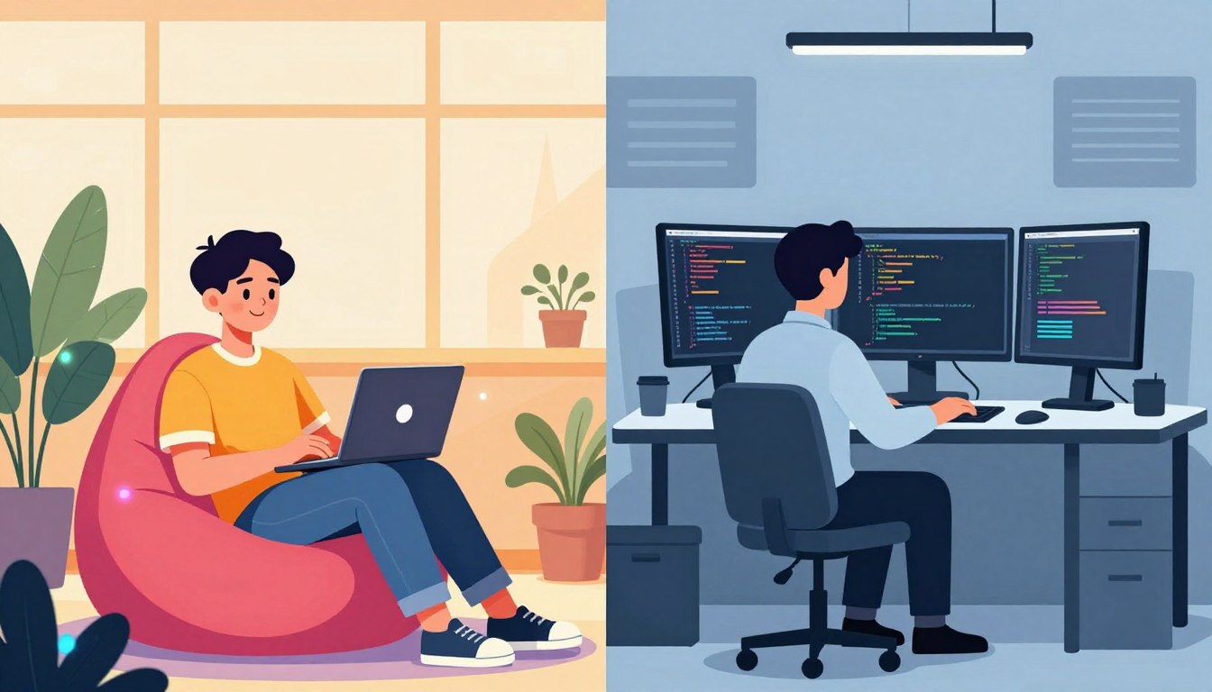 Vibe Coding vs Traditional Coding