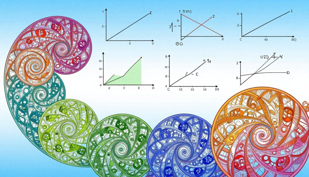 A striking composition showcasing intricate mathematical patterns in a vibrant color palette. In the foreground, swirling fractals and geometric shapes interlink, representing the complexities of mathematical errors. The middle ground features a series of colorful graphs and equations, dynamically arranged to illustrate categorization and analysis. The background is a soft gradient of blue and white, suggesting a calm, intellectual atmosphere. The lighting is bright and even, adding clarity to the patterns, while subtle shadows hint at depth. The image conveys a sense of discovery and insight, inviting viewers to explore the relationships between the patterns and errors, and encouraging a mindful approach to learning from mistakes. A striking composition showcasing intricate mathematical patterns in a vibrant color palette. In the foreground, swirling fractals and geometric shapes interlink, representing the complexities of mathematical errors. The middle ground features a series of colorful graphs and equations, dynamically arranged to illustrate categorization and analysis. The background is a soft gradient of blue and white, suggesting a calm, intellectual atmosphere. The lighting is bright and even, adding clarity to the patterns, while subtle shadows hint at depth. The image conveys a sense of discovery and insight, inviting viewers to explore the relationships between the patterns and errors, and encouraging a mindful approach to learning from mistakes.