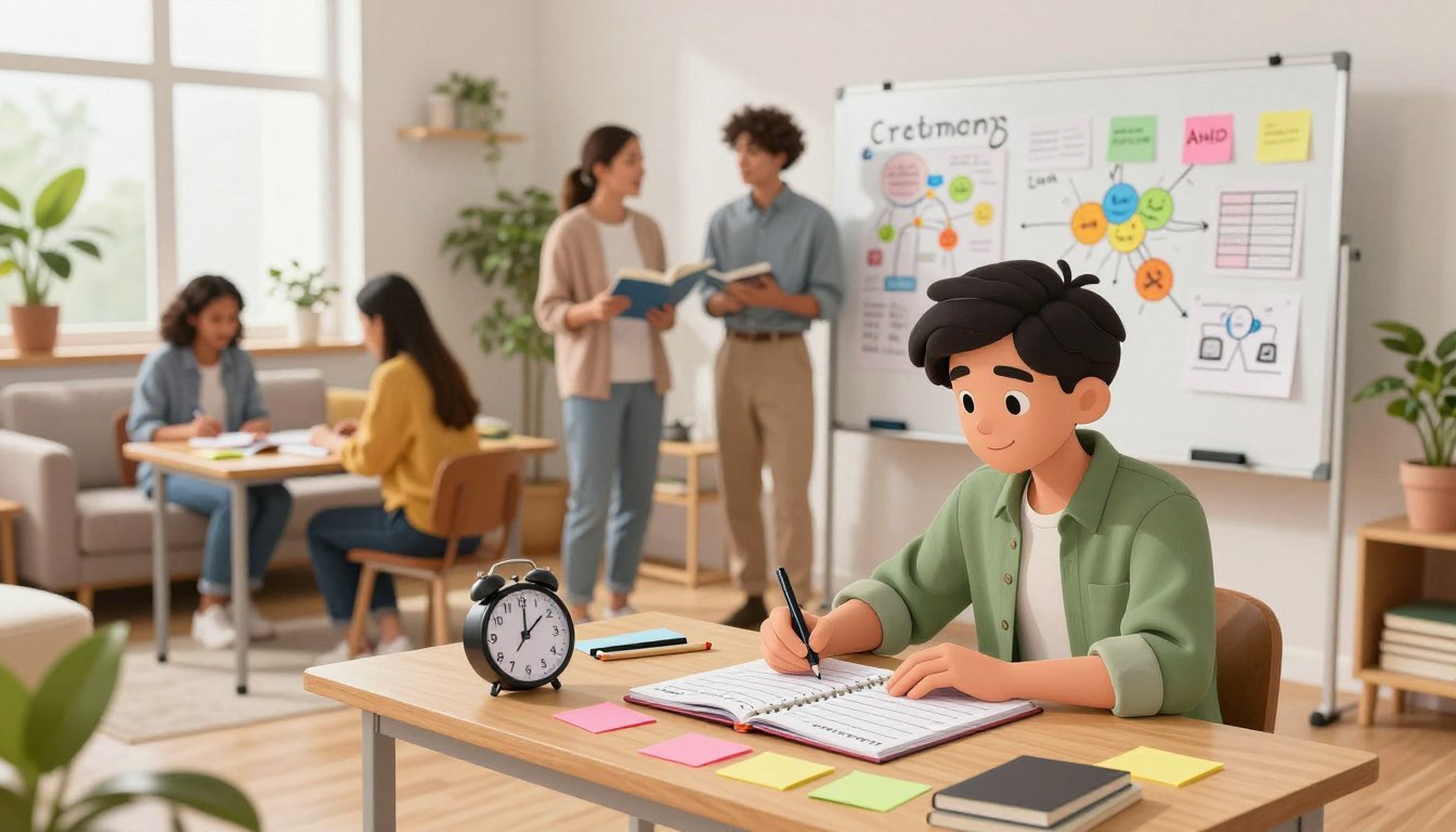 How to Study With ADHD: Structure That Doesn’t Feel Like Punishment