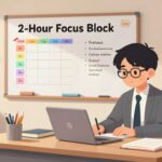 The “2-Hour Focus Block” Method for High School and College
