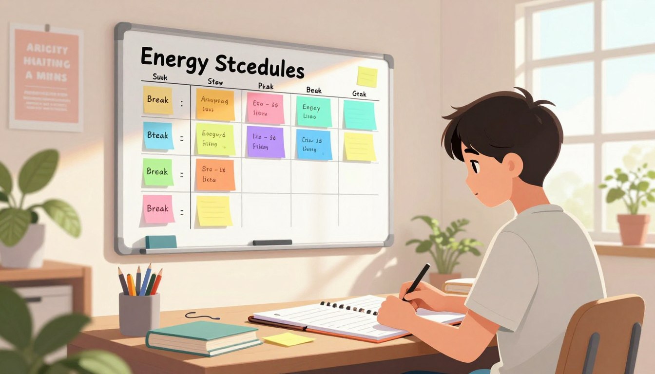 The Anti-Burnout Study Plan: Energy-Based Scheduling for Teens