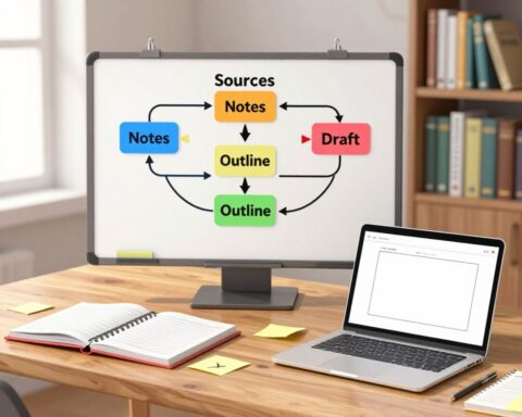 The Research Workflow: Sources → Notes → Outline → Draft