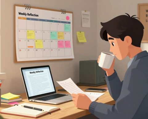 The Weekly Reflection Method That Improves Study Decisions