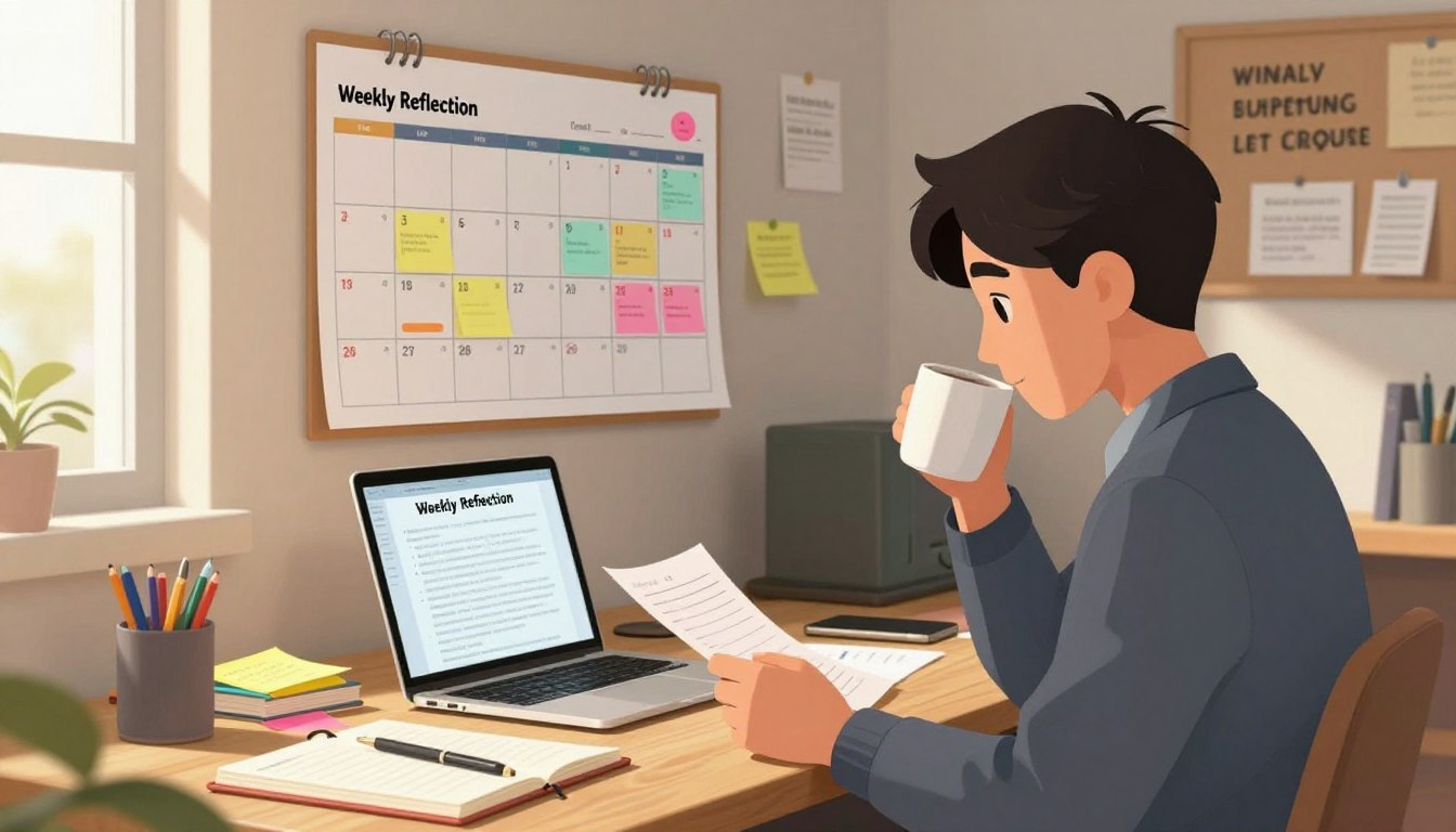 The Weekly Reflection Method That Improves Study Decisions