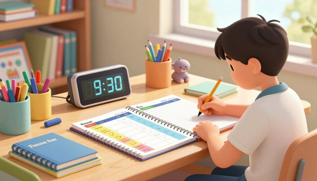 A Parent’s Guide to Time Blocking for Middle Schoolers