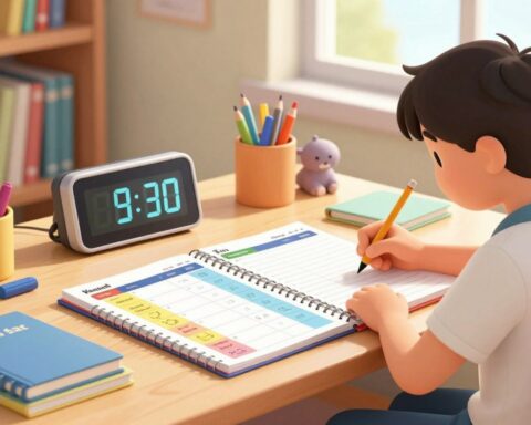 A Parent’s Guide to Time Blocking for Middle Schoolers