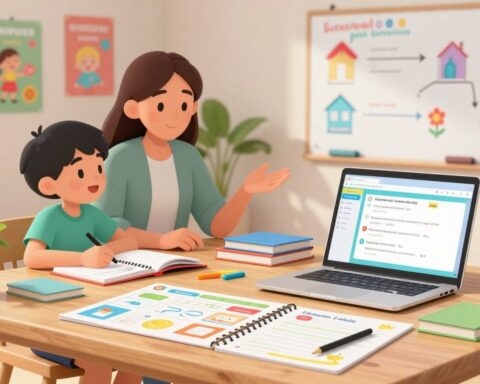 FlowScholar Homeschool System: Plans, Reading, Writing, and Progress