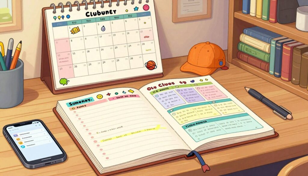 How to Build a Study Calendar Around Sports, Clubs, and Life