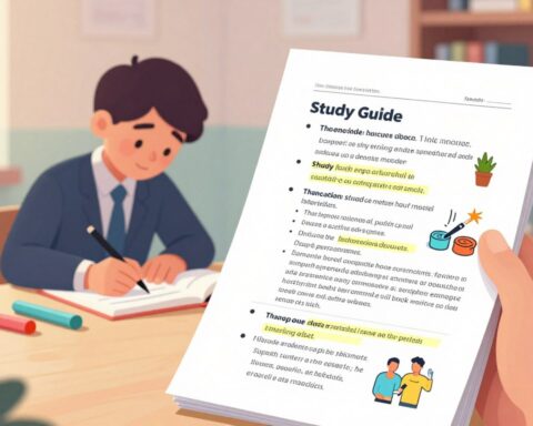 How to Create a One-Page Study Guide That Actually Helps