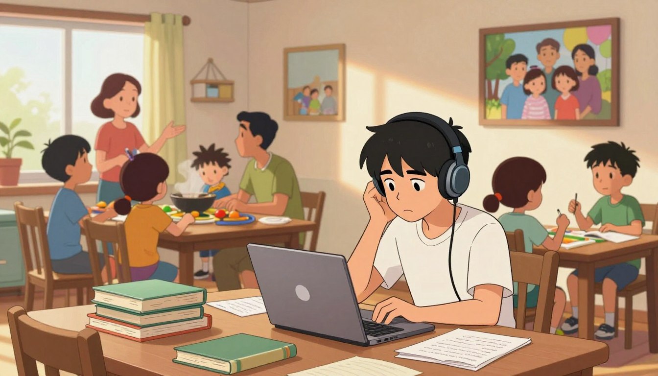 How to Study When Your House Is Loud: Focus Workarounds