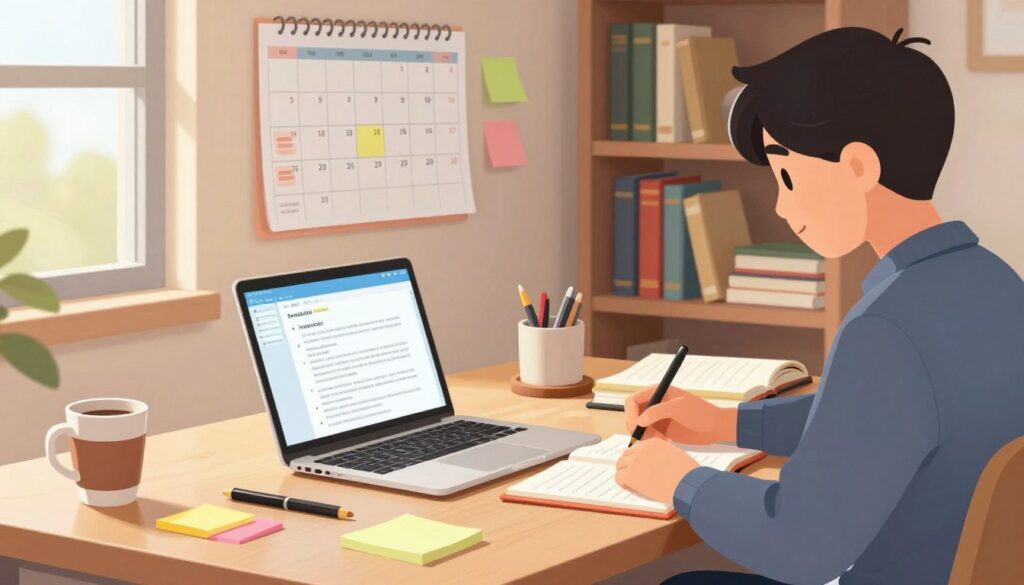 How to Study Without Motivation: A Structure-First Approach