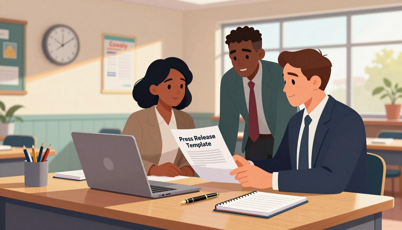 How to Write a Press Release for a School Event (Template)