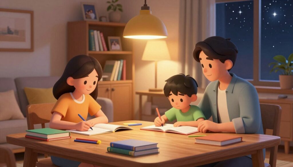 The Best “After Dinner” Study Routine for Families