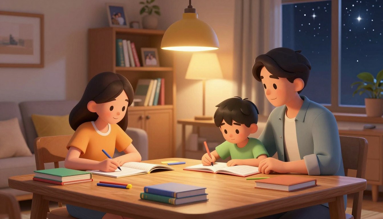 The Best “After Dinner” Study Routine for Families