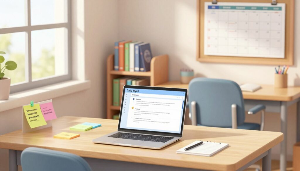 The “Daily Top 3” Method for High School Students