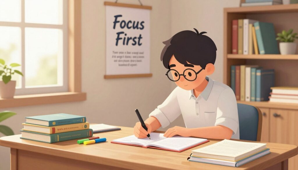 The “Focus First” Method: Homework Before Entertainment