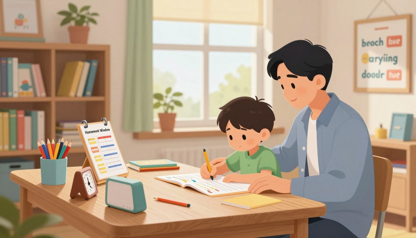 The Parent “Homework Window” Method: Calm, Predictable, Effective