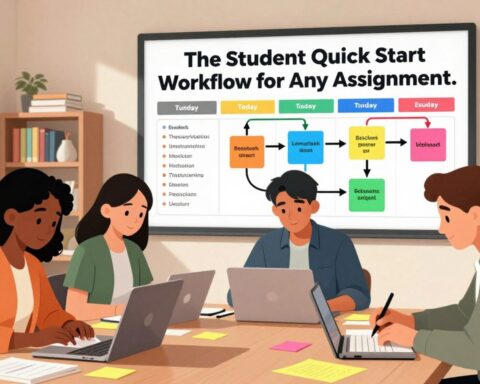 The Student “Quick Start” Workflow for Any Assignment