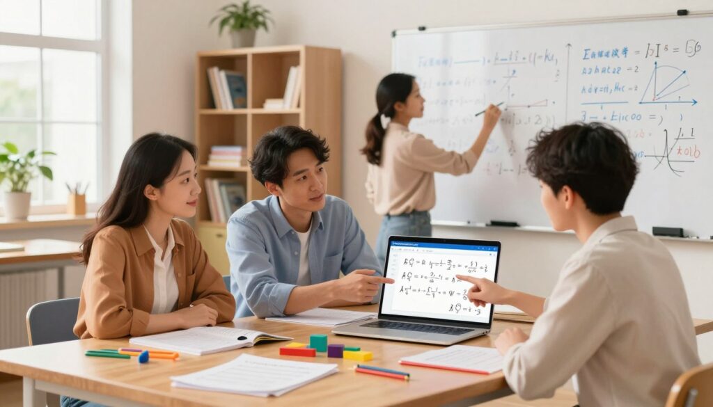 AI math practice generator for teachers