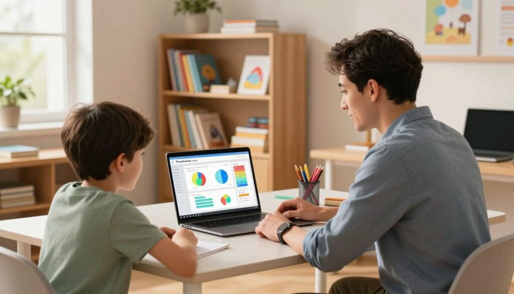 AI tutoring content generator