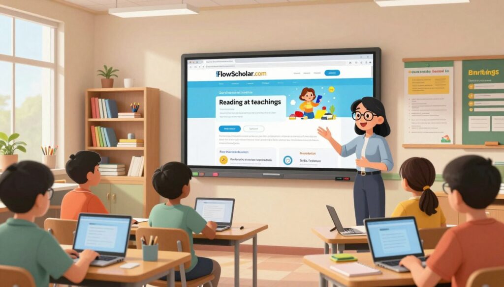 FlowScholar.com for English teachers