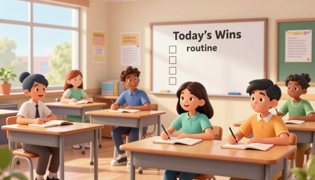 How to Build a “Today’s Wins” Routine for Students
