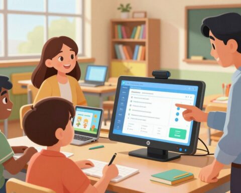 AI-powered learning tool for teachers students and parents