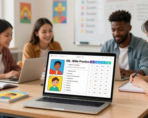 ESL and bilingual practice generator