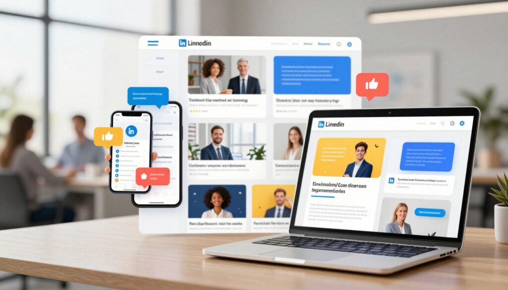 boost LinkedIn reach with content