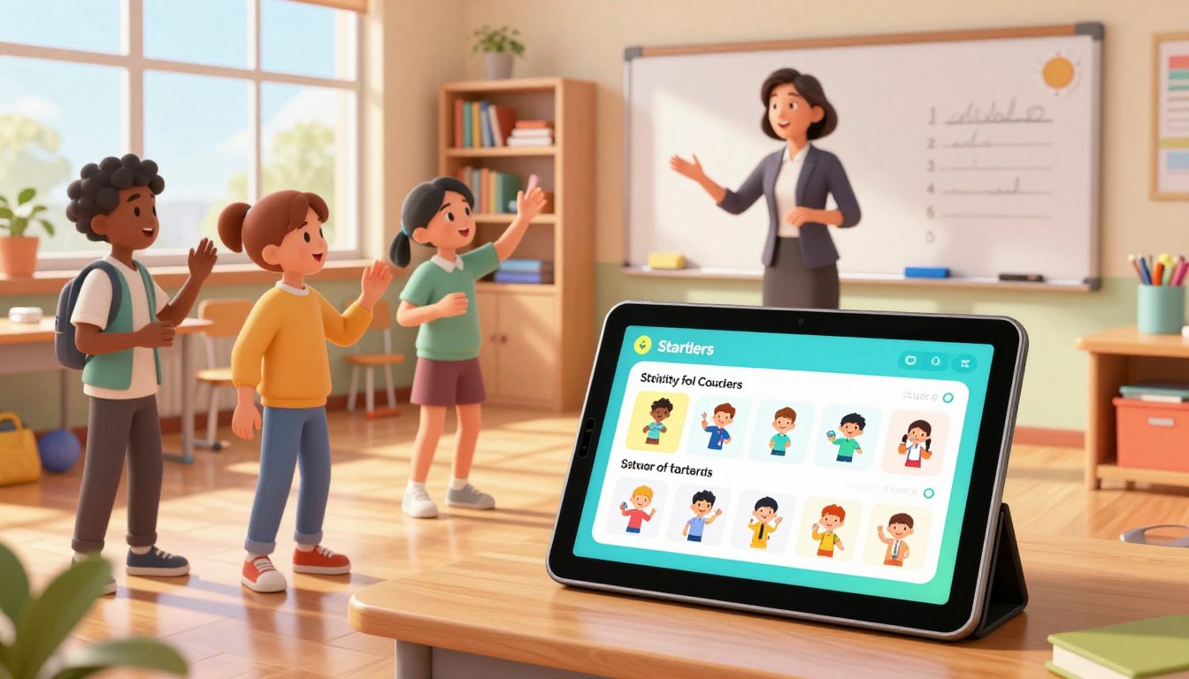 classroom warm-up generator