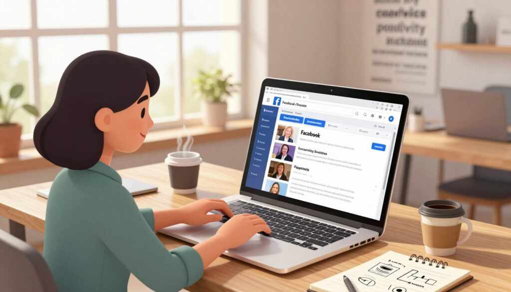 create Facebook posts faster