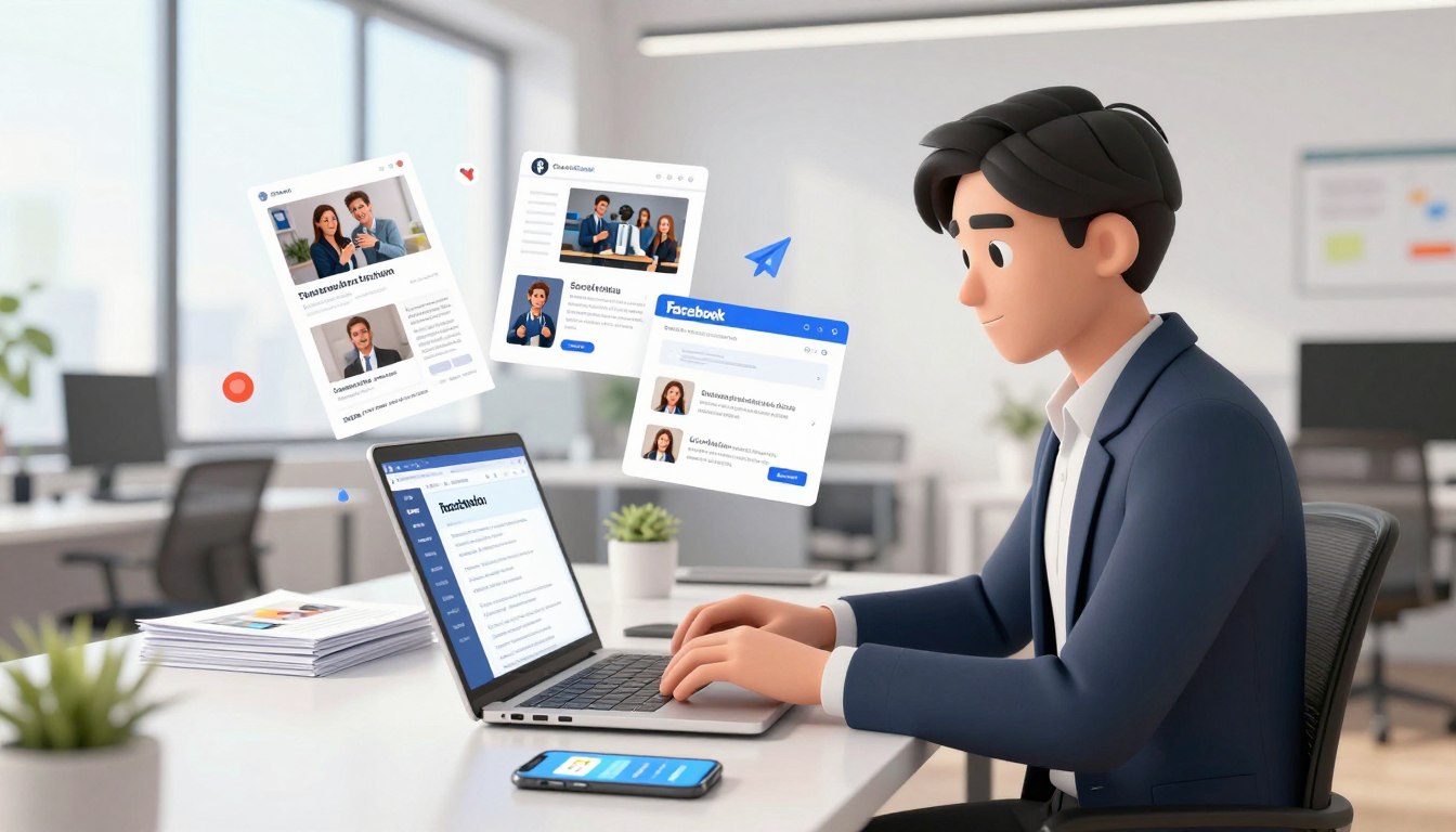 create more Facebook content in less time