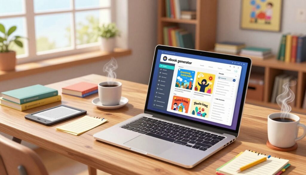 ebook creation, AI ebook writer, digital publishing, writer productivity