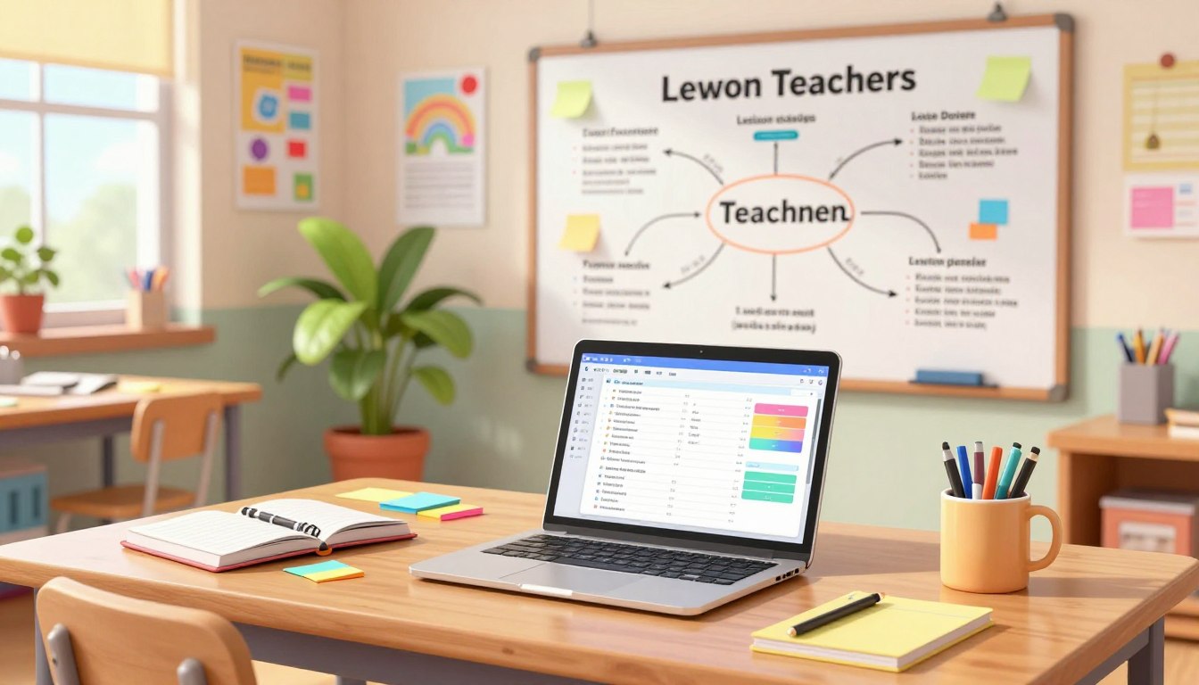 lesson planning tool for new teachers