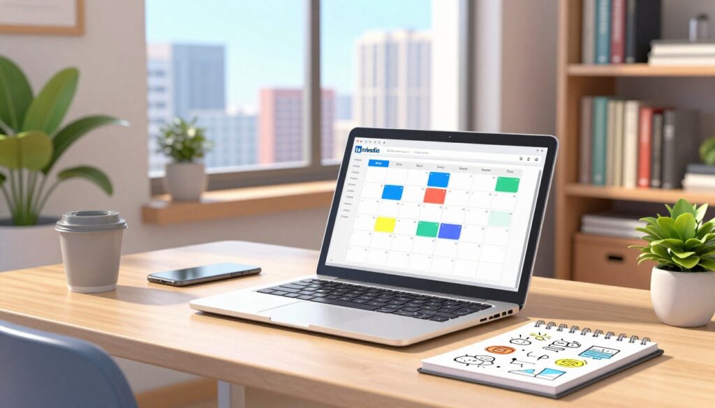 plan a month of LinkedIn content