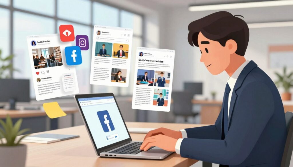 repurpose blog content for Facebook