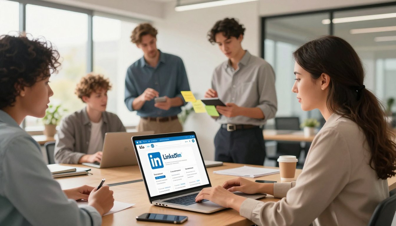 stay consistent on LinkedIn