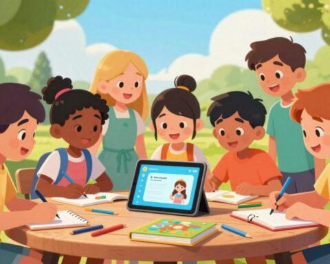 summer learning activities for kids with AI