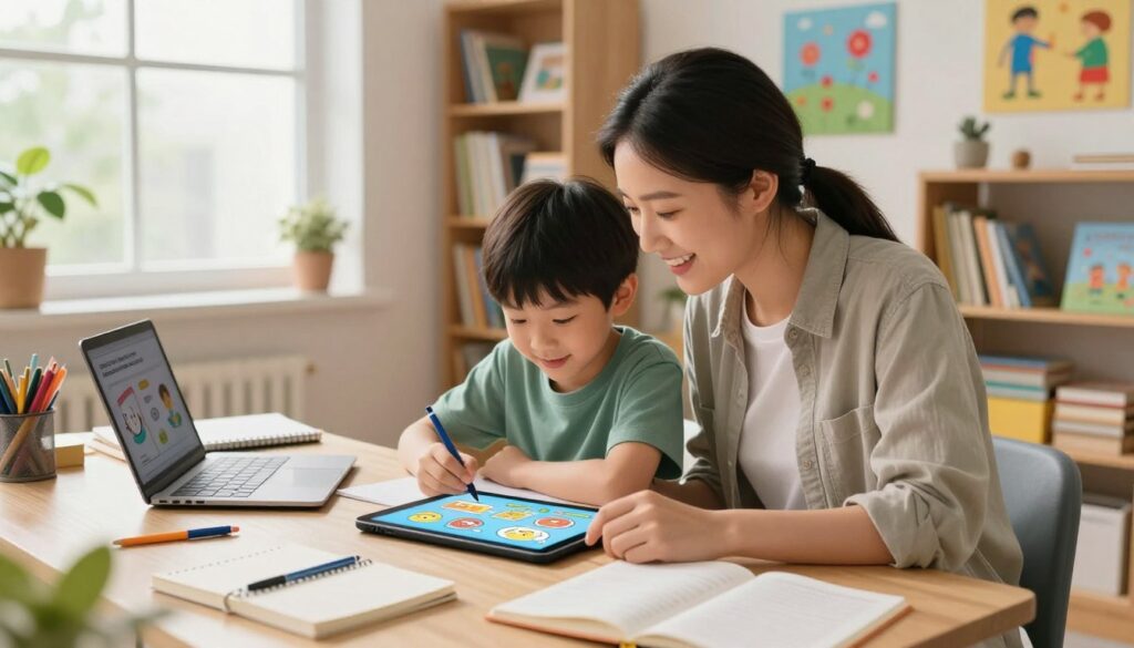 parent support homework review tool