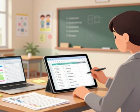 teacher workflow planning tool