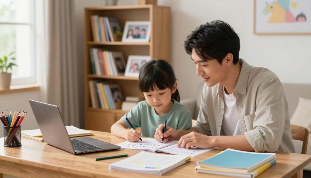 homework review tool for families