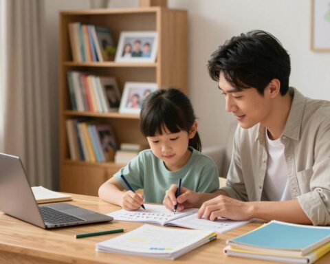 homework review tool for families