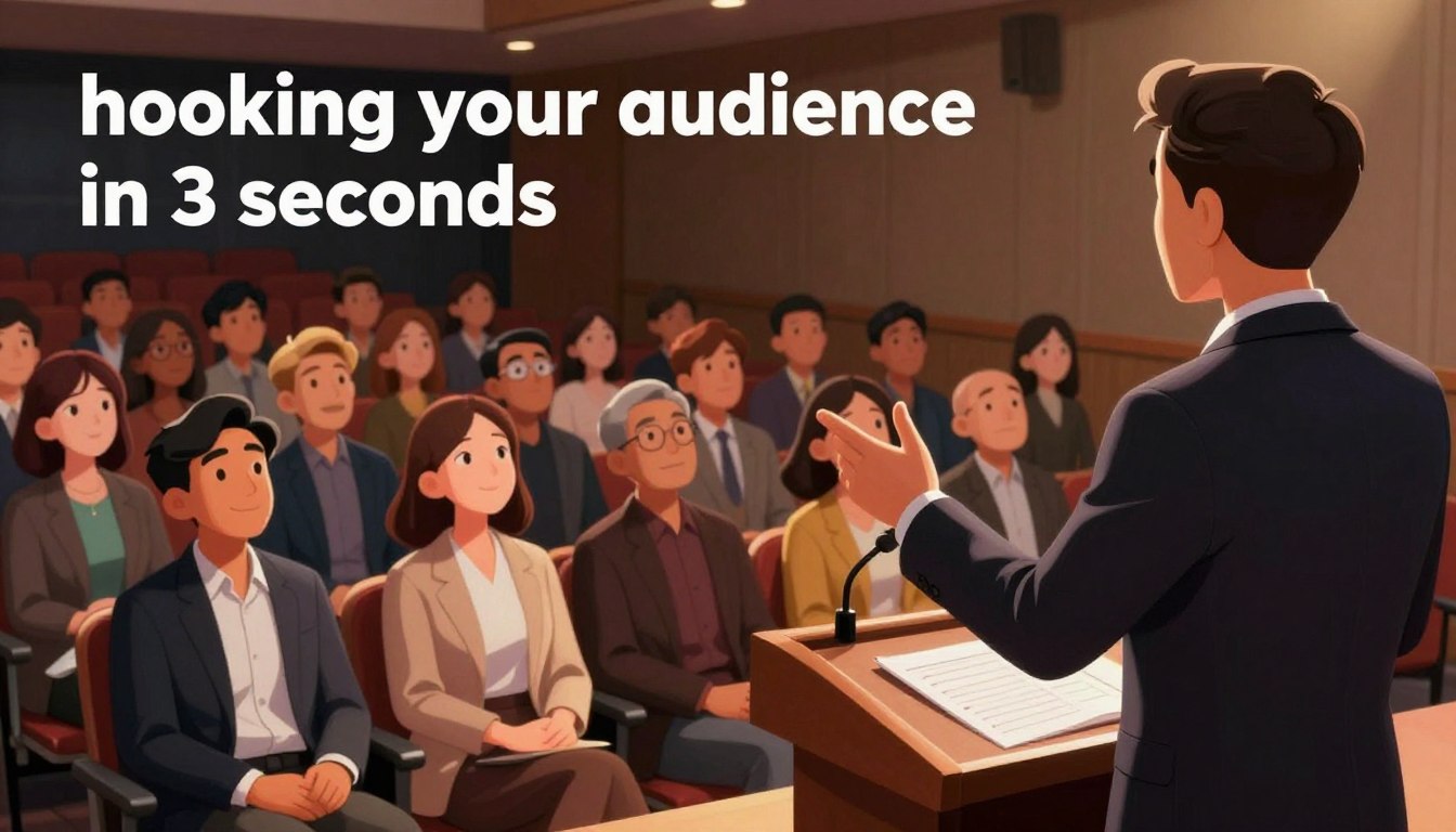hook your audience in 3 seconds