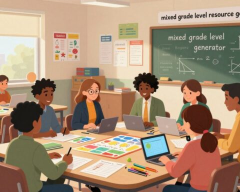 mixed grade level resource generator